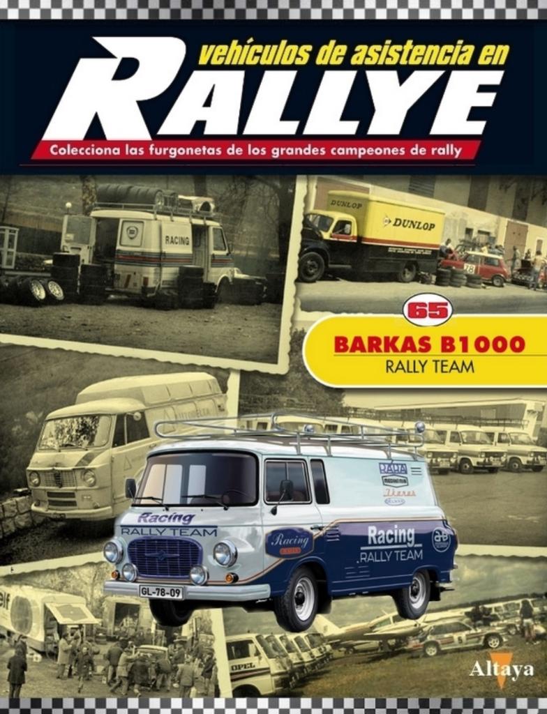 Barkas B1000 Rally Team 1984 - 87 1/43 Rallye Assistance 70, Verzenden, Nieuw, Auto, Overige merken