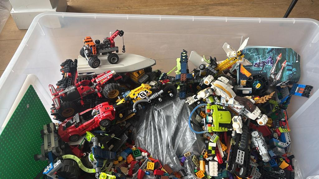 Grote partij Lego: Classic, Technic & meer - 15 kg, Ophalen, Gebruikt