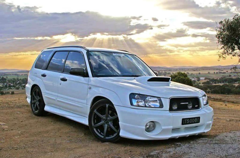 Voorbumper lip AERO forester SG prefacelift, Auto-onderdelen, Carrosserie en Plaatwerk, Bumper, Subaru, Voor, Nieuw, Ophalen