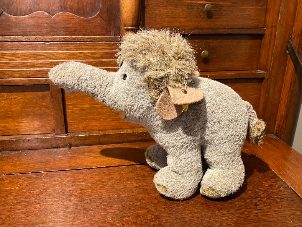 Vintage Steiff Jungle book Baby Hathi Olifant *Nous deux*, Ophalen of Verzenden
