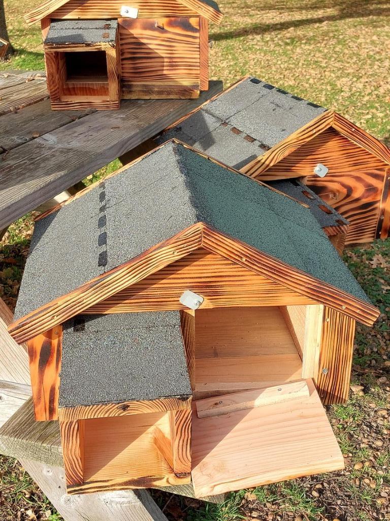 Douglas egelhuisje, Ophalen, Nieuw