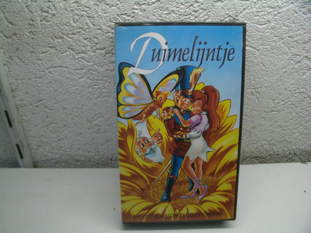 vhs 80a duimelijntje, Cd's en Dvd's, VHS | Kinderen en Jeugd, Alle leeftijden, Ophalen of Verzenden, Zo goed als nieuw