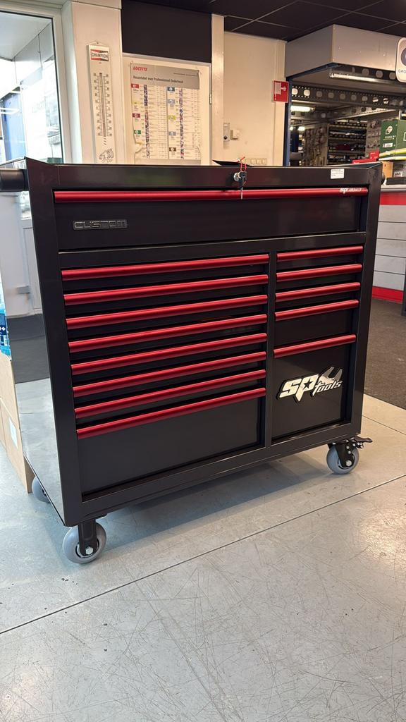 SP Tools gereedschap wagen kar 400dl gevuld SPSS Custum RED, Nieuw, Ophalen of Verzenden, 7903AZ Hoogeveen, Mduinkerken@jaritechniek.nl