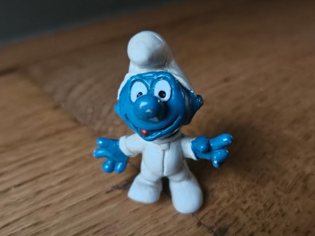 Smurf peyo schleich 1965, Ophalen of Verzenden, Gebruikt, Overige Smurfen, Poppetje, Figuurtje of Knuffel