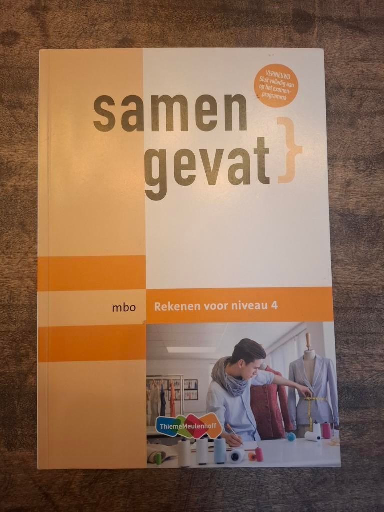 Samengevat Rekenen MBO Niveau 4, Boeken, Ophalen of Verzenden, Zo goed als nieuw, Onbekend