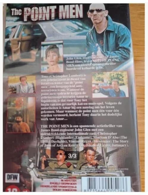 VHS the point men hh, Vanaf 16 jaar, Ophalen of Verzenden, Nieuw in verpakking, Actie en Avontuur
