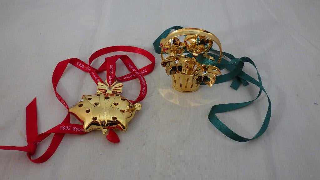 2 mooie kersthanger van George Jensen, Ophalen of Verzenden, Gebruikt