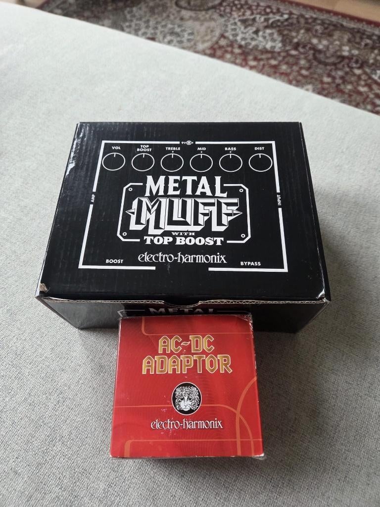 Electro-Harmonix Metal Muff, Muziek en Instrumenten, Effecten, Ophalen of Verzenden, Zo goed als nieuw, Distortion, Overdrive of Fuzz