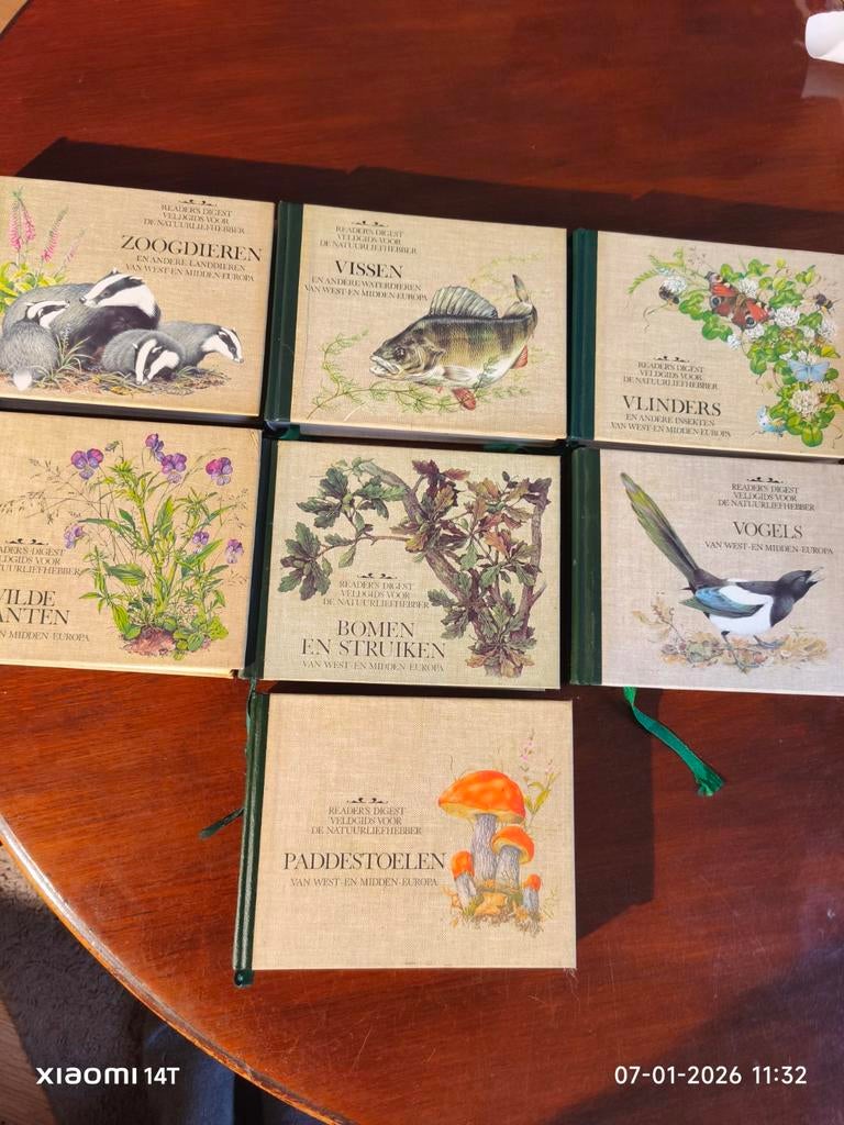 Reader's Digest Natuurgidsen Set, Boeken, Natuur, Ophalen of Verzenden, Zo goed als nieuw, Natuur algemeen, Reader's Digest