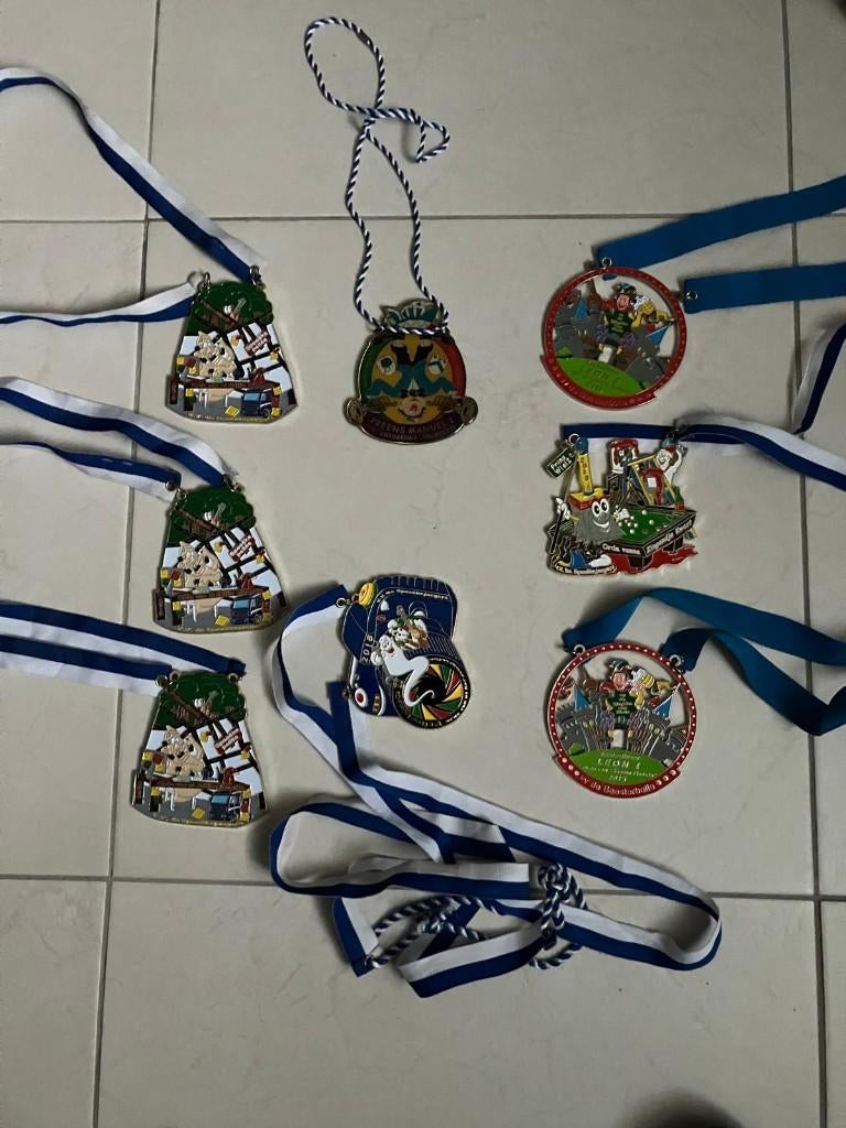 Carnavalsmedailles, Ophalen, Overige maten, Carnaval, Accessoires