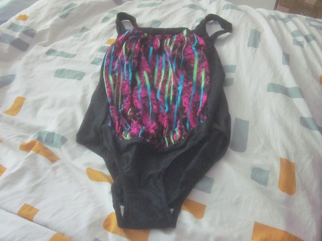 Nieuw zwart/cyclaam/turquoise/lime zwangerschaps badpak 40, Maat 38/40 (M), Emma-Jane, Overige kleuren, Nieuw