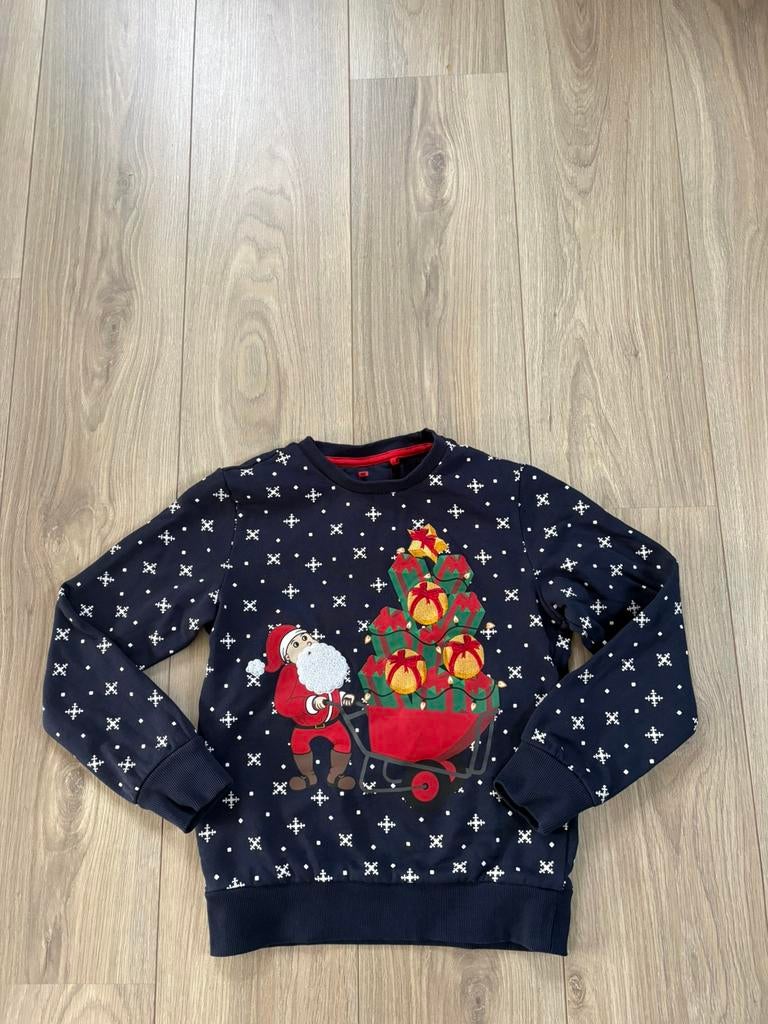 Hele mooie kersttrui - maat 134 - WE, Kinderen en Baby's, Kinderkleding | Maat 134, Ophalen of Verzenden, Zo goed als nieuw, Jongen