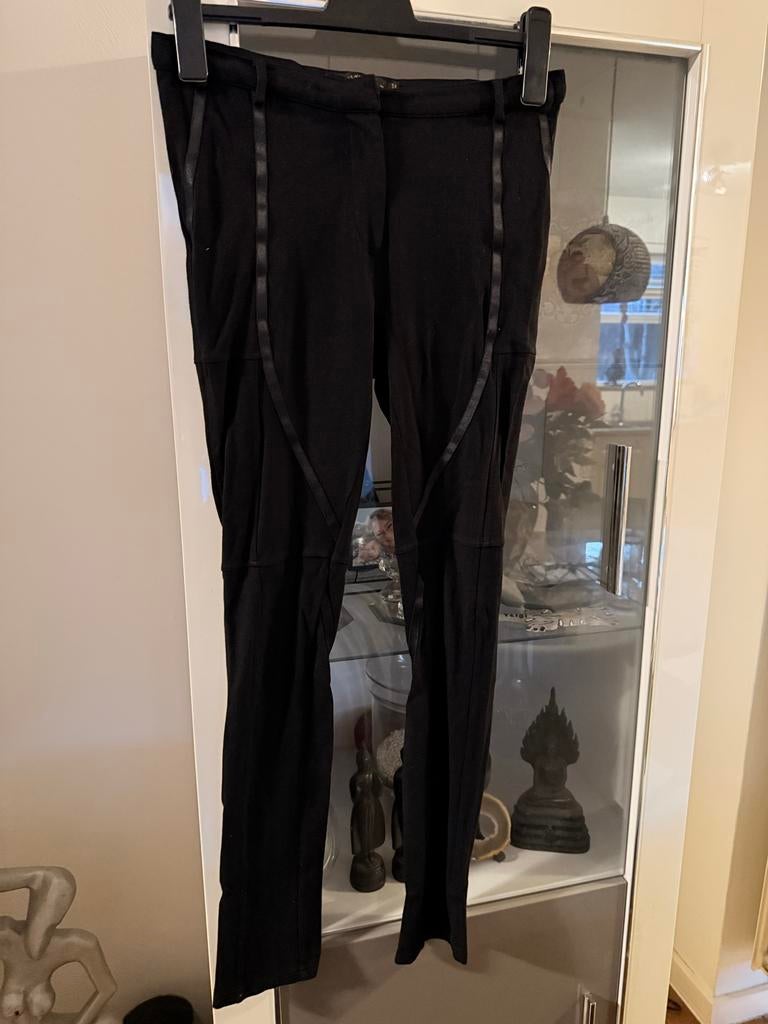 Supertrash Zwarte Broek XS, Zwart, Ophalen of Verzenden, Maat 34 (XS) of kleiner, Lang