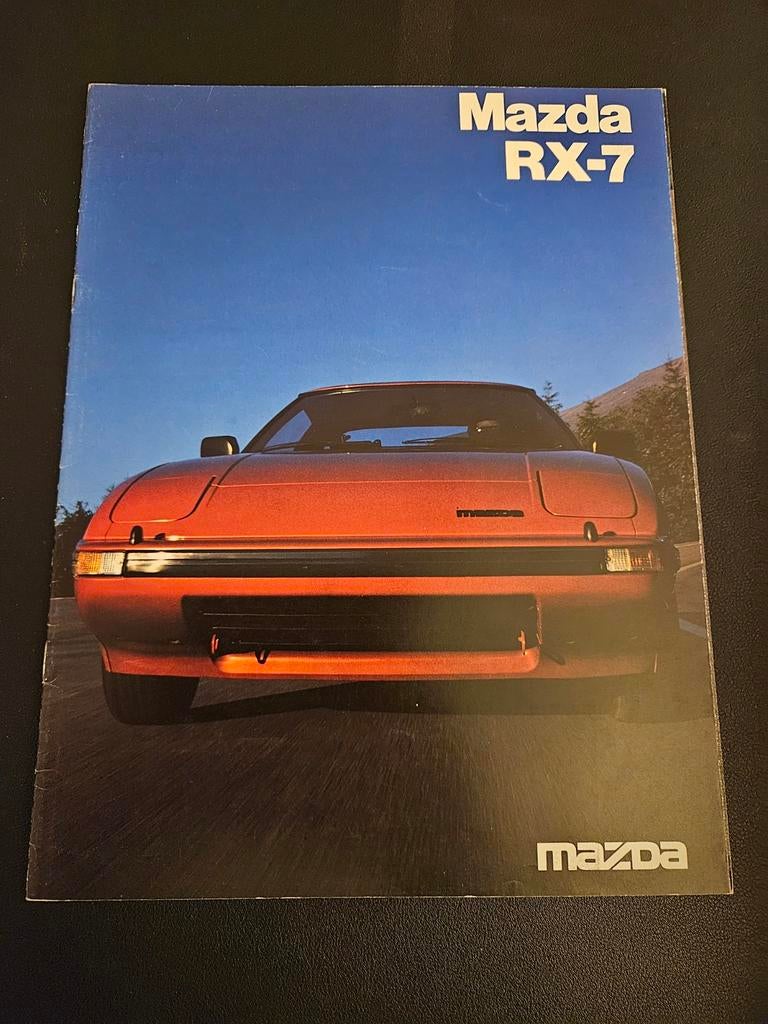 Brochure Mazda RX-7 1983, Ophalen of Verzenden, Zo goed als nieuw, Mazda