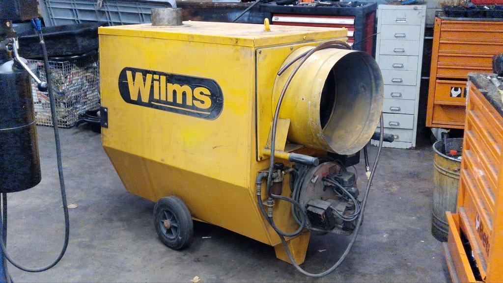 wilms BV 180 Hetelucht kanon, Doe-het-zelf en Verbouw, Verwarming en Radiatoren, Ophalen, Gebruikt, Overige typen, Minder dan 60 cm