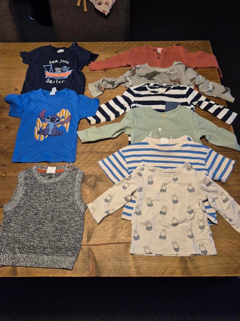 XXL kledingpakket 74/80 jongens unisex herfst winter, Ophalen of Verzenden, Zo goed als nieuw