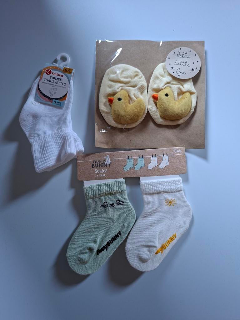 Babysokjes nieuw, Ophalen of Verzenden, Nieuw, Meisje, Slofjes