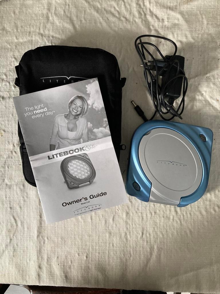 Litebook lichttherapielamp, Witgoed en Apparatuur, Persoonlijke-verzorgingsapparatuur, Ophalen of Verzenden, Gebruikt, Overige typen