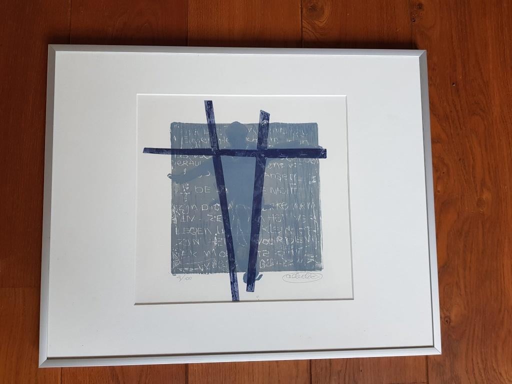 zeefdruk van   Annemiek Derckx, Antiek en Kunst, Ophalen of Verzenden