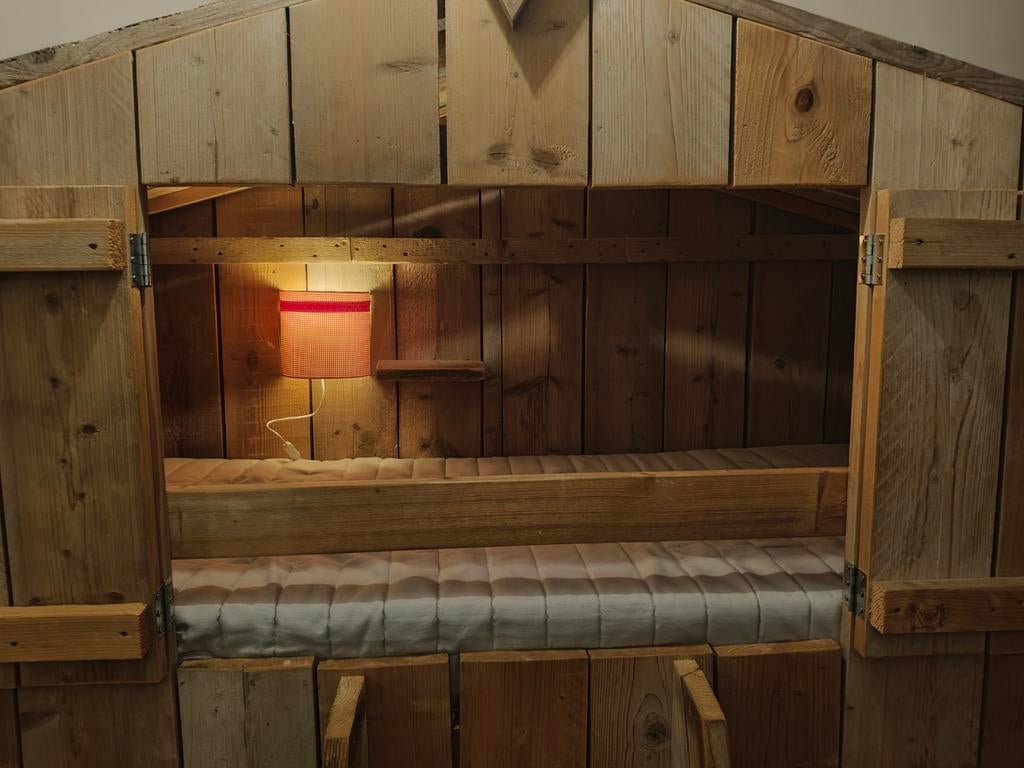 Boomhutbed, Ophalen, Hoogslaper