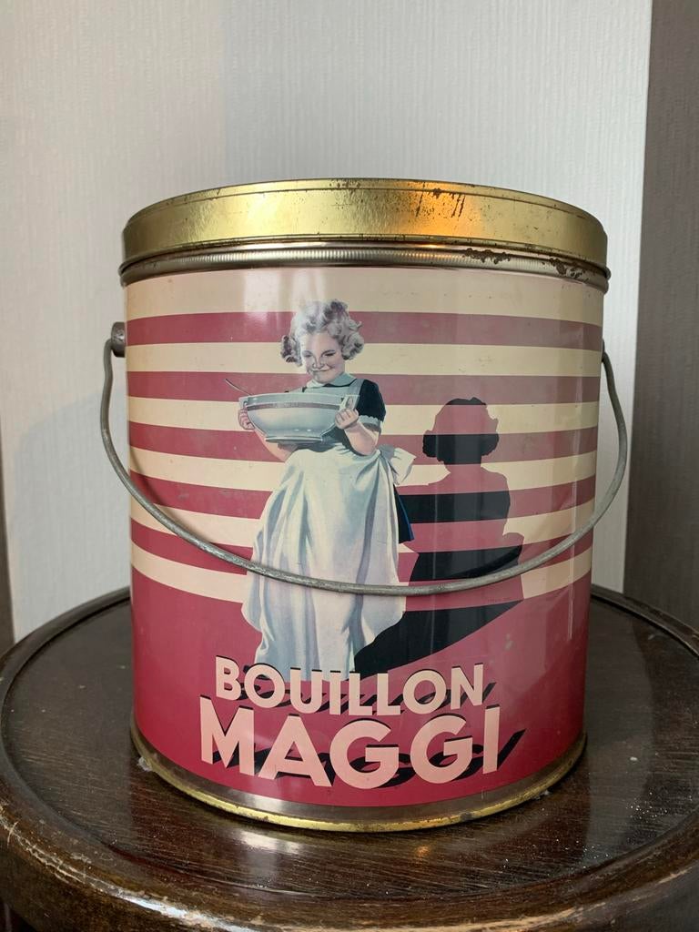 bouillon.is in goede staat .zolder opruiming, Verzamelen, Blikken, Ophalen of Verzenden, Zo goed als nieuw, Overige