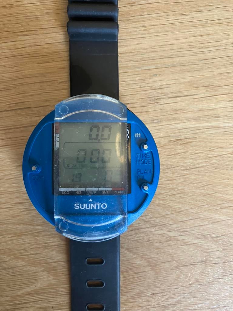 Suunto Favor duikcomputer, Ophalen of Verzenden, Zo goed als nieuw, Blauw, Jongen of Meisje