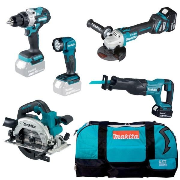 MAKITA 18V accu XL gereedschapset + 2 x accu GRATIS VERZENDI, ., Nieuw, Ophalen of Verzenden, .