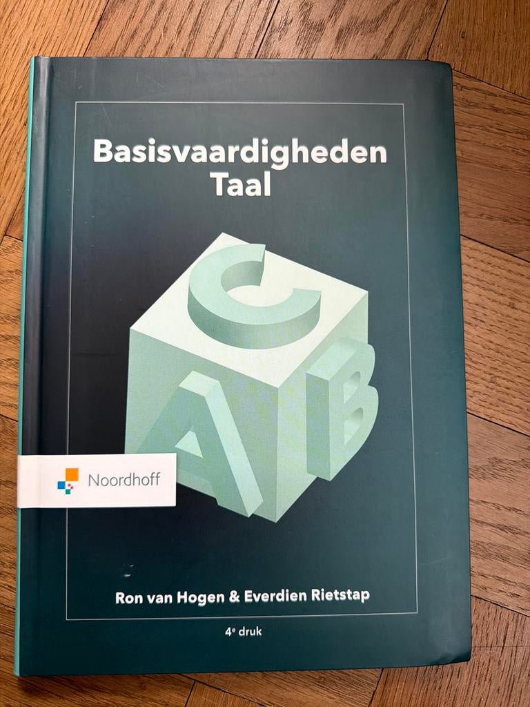 Everdien Rietstap - basisvaardigheden taal, Ophalen of Verzenden, Zo goed als nieuw, Everdien Rietstap; Ron van Hogen, Nederlands