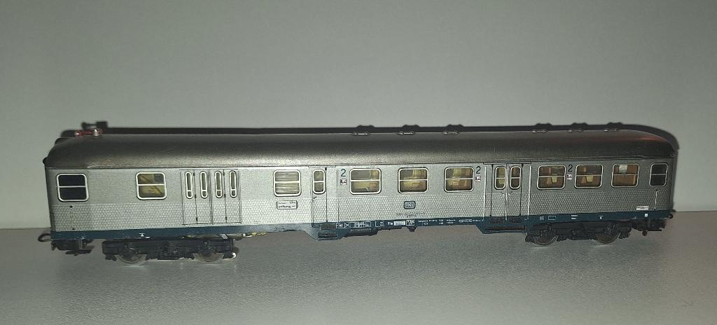 Marklin HO 4077 - Silberling stuurstand rijtuig 2e kl, Hobby en Vrije tijd, Modeltreinen | H0, Wisselstroom, Gebruikt, Wagon, Ophalen of Verzenden