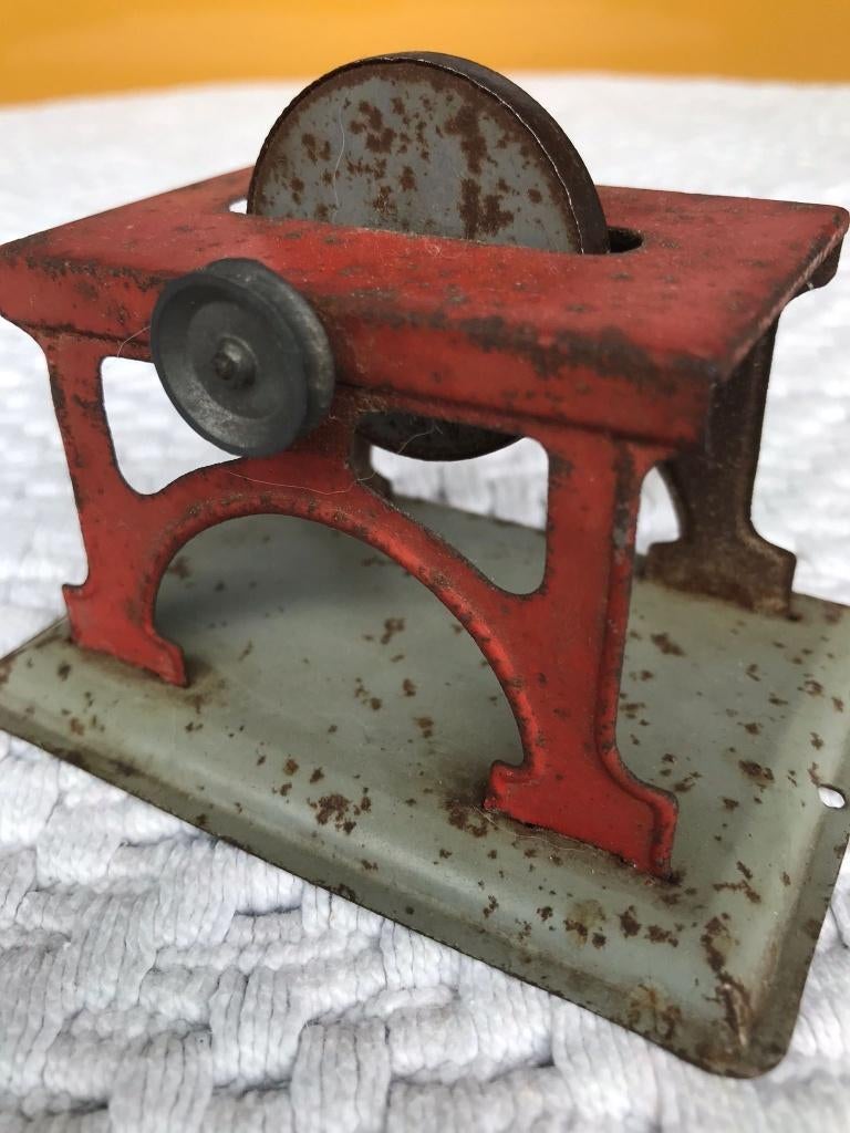 Aandrijfmodel voor stoommachine, slijpsteen, Ophalen of Verzenden