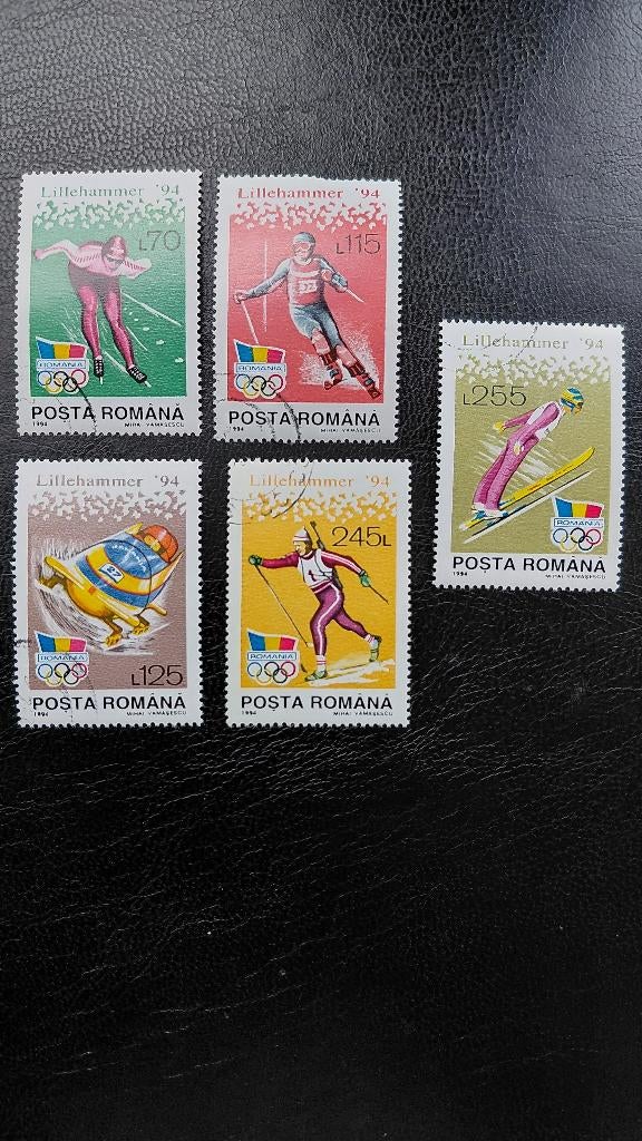 Postzegels Roemenie, Verzenden, Gestempeld, Sport