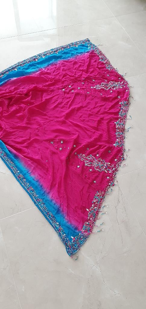 Saree | Sari - met blouse NIEUW, Kleding | Dames, Ophalen of Verzenden, Nieuw, Overige typen