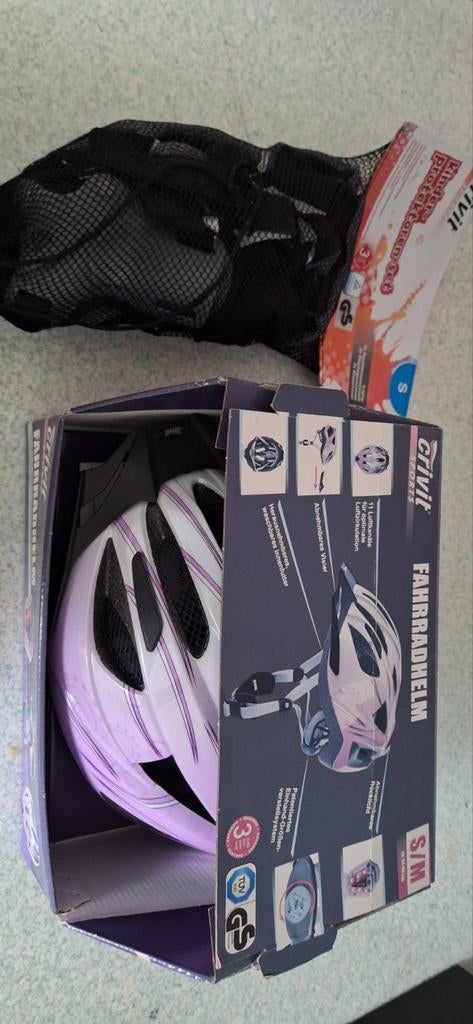 Helm en beschermers, Ophalen, Zo goed als nieuw, Heer of Dame