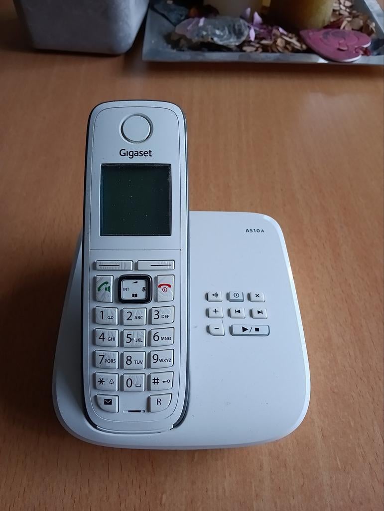 Gigaset A510 Basisstation Wit, Ophalen of Verzenden, Gigaset, Gigaset, 1 handset