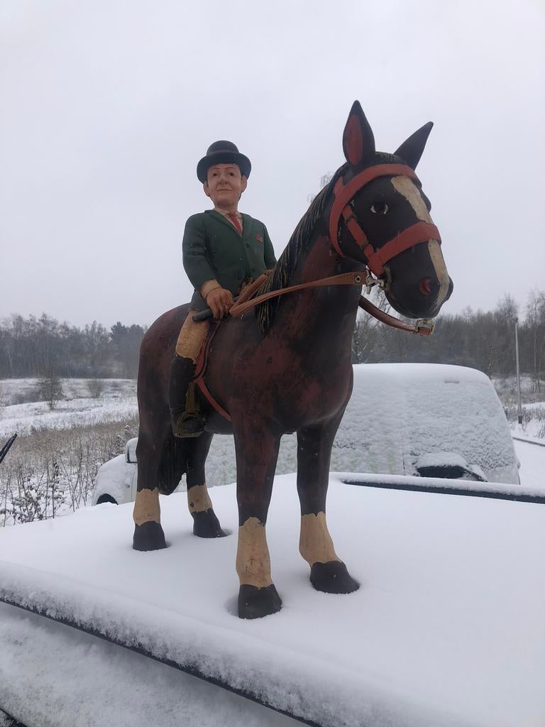 Stan laurel op paard, Dieren en Toebehoren, Ophalen of Verzenden, Zo goed als nieuw
