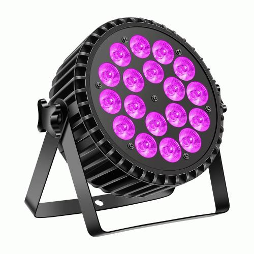 DJLicht 180W RGBW + Blacklight led par 18x10, Geluidgestuurd, ., Nieuw, Ophalen of Verzenden