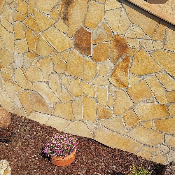 muurbekleding flagstones Solnhofer 2-2,5 cm dik € 27,95 m2, Ophalen of Verzenden, Nieuw, Natuursteen, Overige typen