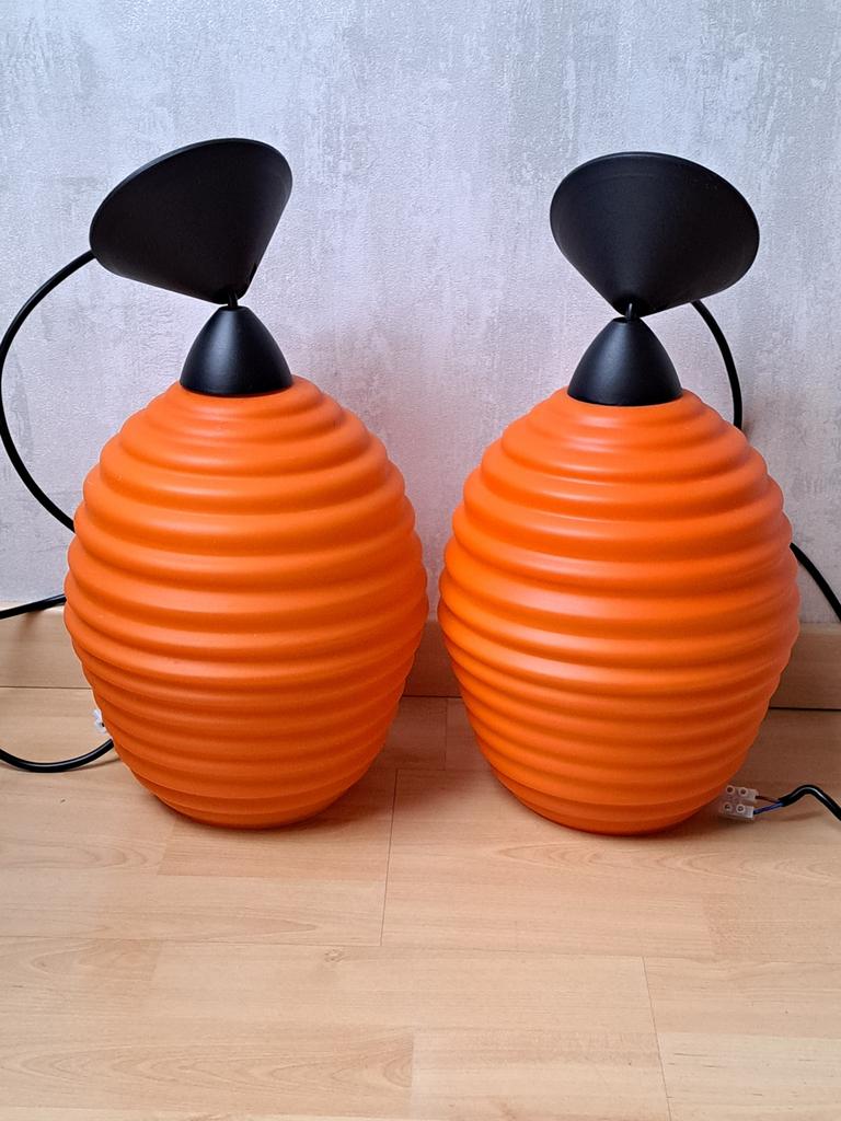 Vintage Space Age Beehive Lampen, Ophalen of Verzenden, Zo goed als nieuw, Minder dan 50 cm