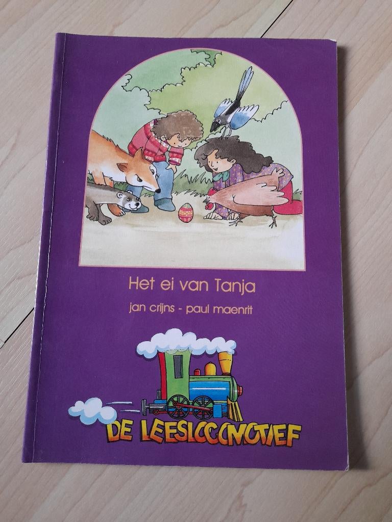 HET EI VAN TANJA door Jan Crijns - Paul Maenrit AVI 3, Ophalen of Verzenden, Gelezen, Fictie algemeen
