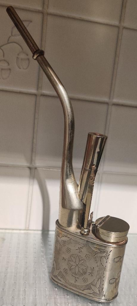 Vintage Chinese opium pijp, Ophalen