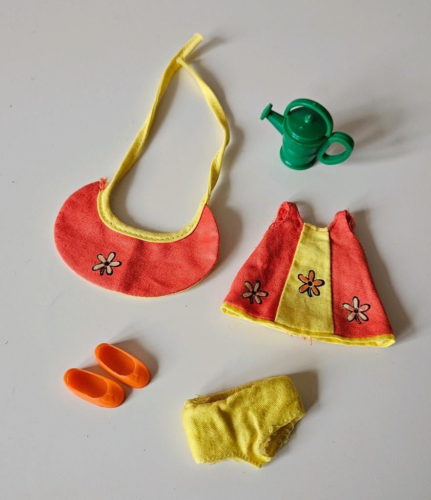 Vintage (Barbie) Tutti outfit Plantin' Posies #3609, Ophalen of Verzenden, Kleertjes