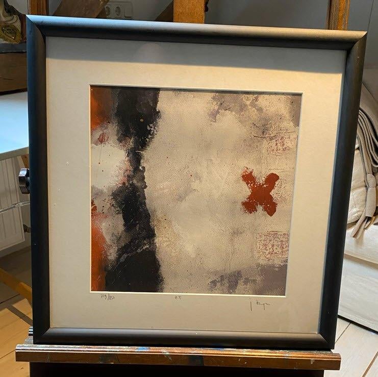 Litho van Jos Bamps, Ophalen