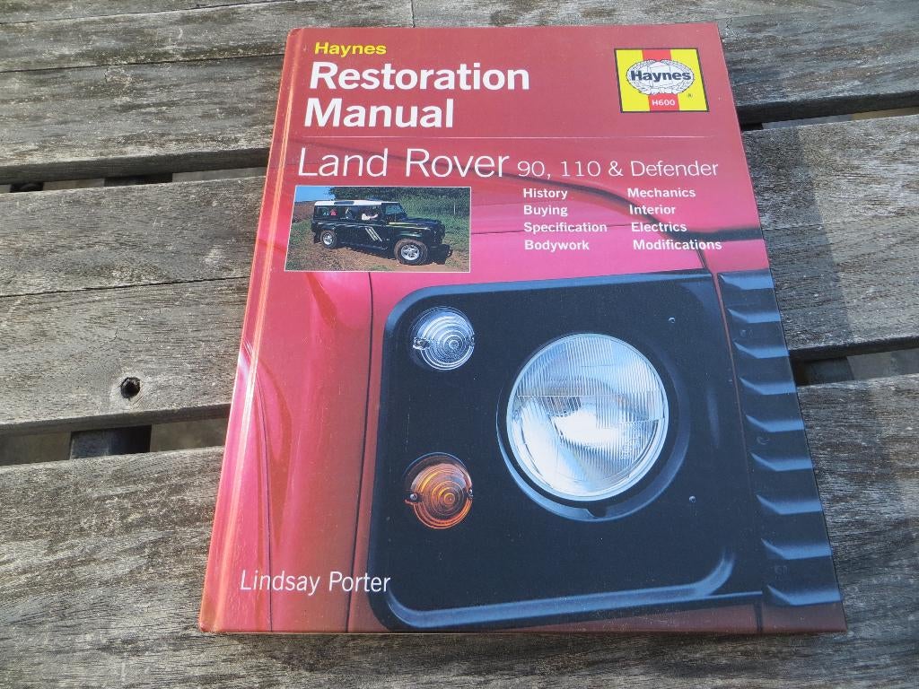 Haynes Restauration manual Land Rover 90, 110, Defender, Auto diversen, Handleidingen en Instructieboekjes, Ophalen of Verzenden