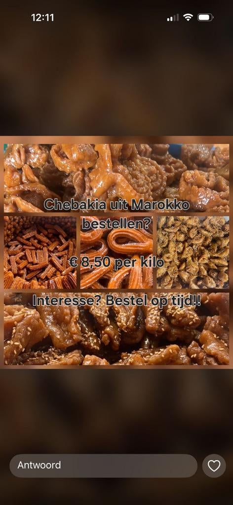 Chebakia uit Marokko, Diversen, Ophalen of Verzenden