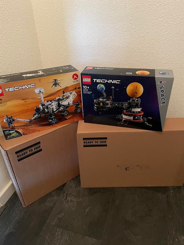4 sets MISB Lego Technic Space 42158 42179 42180 42182, Ophalen of Verzenden, Nieuw, Complete set, Lego
