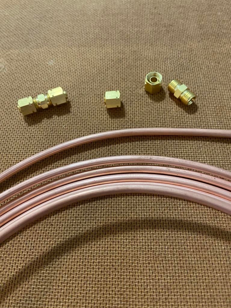 Remleiding 5 mm. Ruim 4 meter, Ophalen, Nieuw