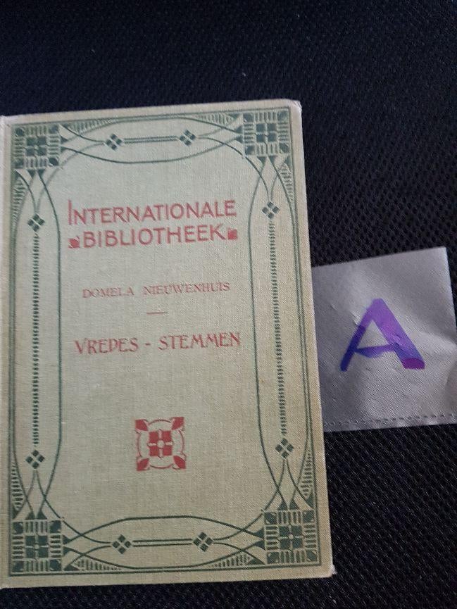 F Domela Nieuwenhuis- Vredes Stemmen- HC-1899, Antiek en Kunst, Verzenden