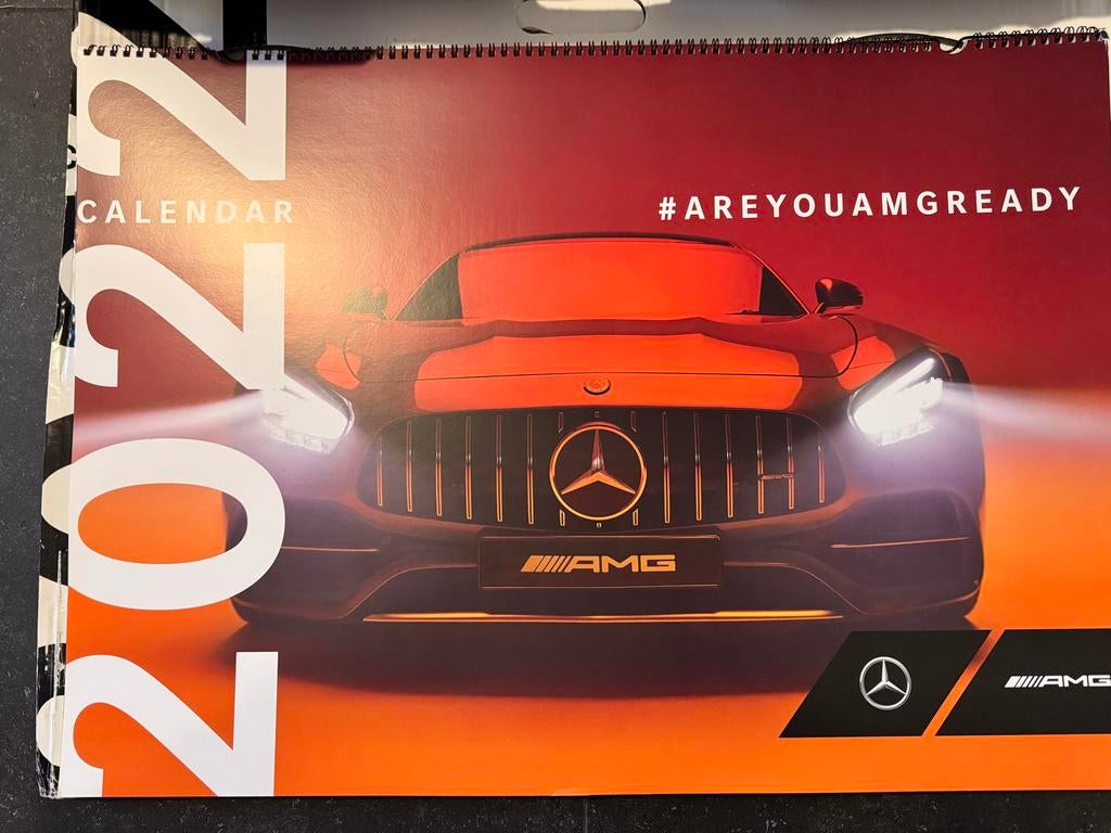 Mercedes-Benz AMG Kalender 2022 - Collectors Item, Ophalen, Nieuw, Mercedes