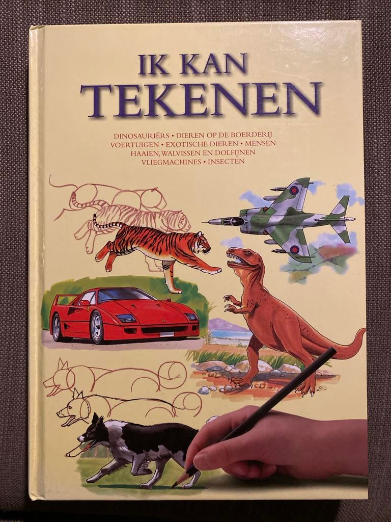 Ik Kan Tekenen - Leer Tekenen Boek, Ophalen of Verzenden, Zo goed als nieuw