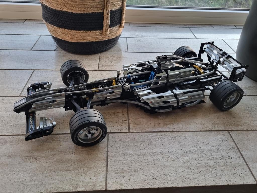 Lego Technic F1 Silver Champion 8458, Kinderen en Baby's, Speelgoed | Duplo en Lego, Ophalen of Verzenden, Zo goed als nieuw, Complete set